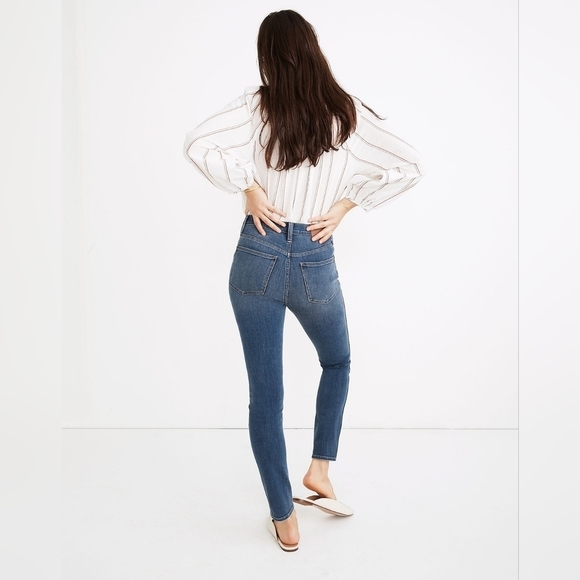 NWT Madewell RARE Zip-Pocket Edition 10" High-Rise Roadtripper Jegging W28T - Picture 4 of 9